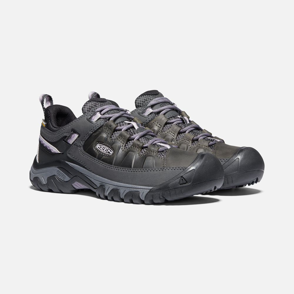 Keen Outdoor Ayakkabı Kadın Siyah - Targhee Iii Waterproof - Türkiye OISQ76591